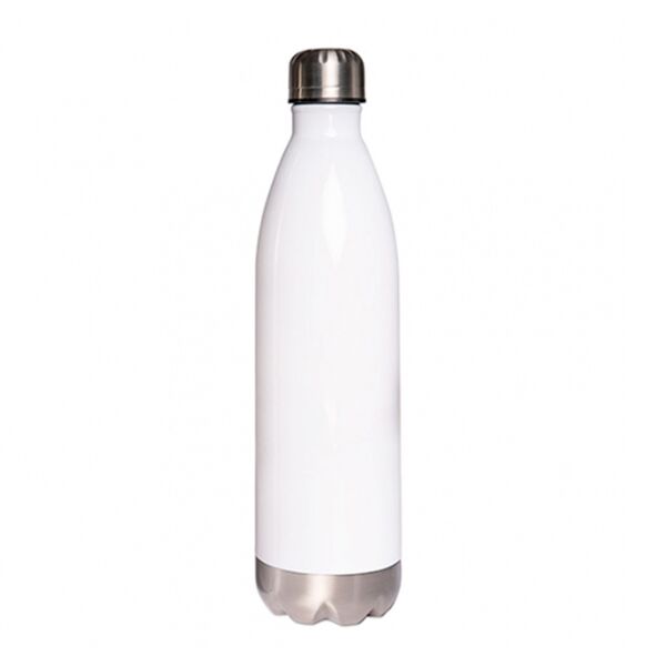 17oz Stainless Steel Cola Bottle (White) Thumbnail