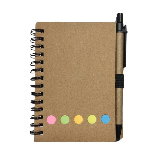 Notebook w/ Sticky Notes & Pen Thumbnail