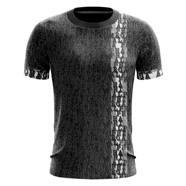 Alpha Phi Omega Full Print Roundneck Shirt Thumbnail