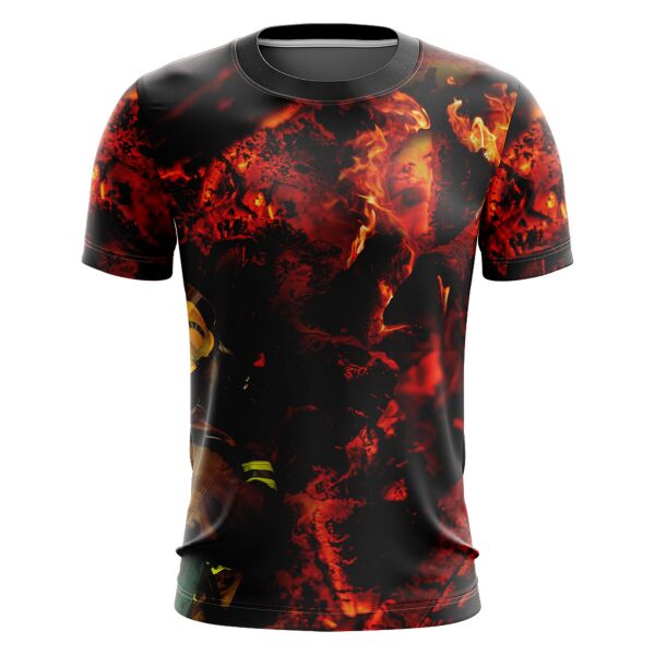 Bureau of Fire Protection Full Print Roundneck Shirt Thumbnail