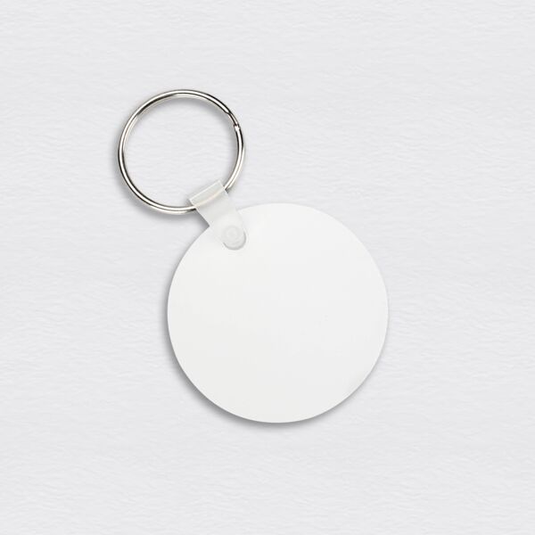 Double Side Printable Aluminum Keychain - 1mm - Round-2"(50.8mm) Thumbnail