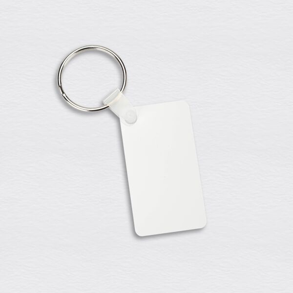 Double Side printable Aluminum Keychain - 1mm - Rectangle - 1.5*2.75" (31.8*76.2mm) Thumbnail