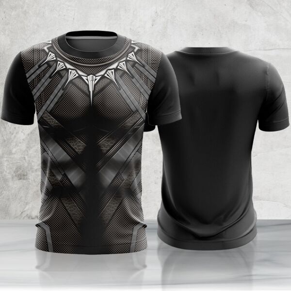 Black Panther Half Bleed Shirt Thumbnail