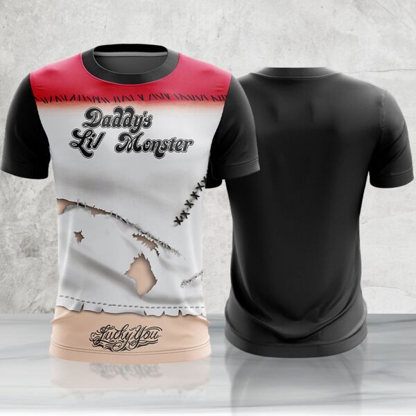 Harley Quinn Half Bleed Shirt Thumbnail