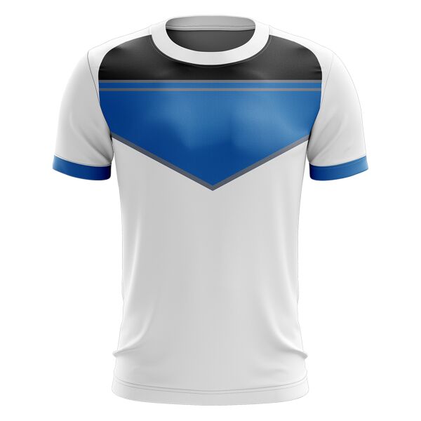 White Body Design Full Print Sublimation Roundneck Shirt Thumbnail