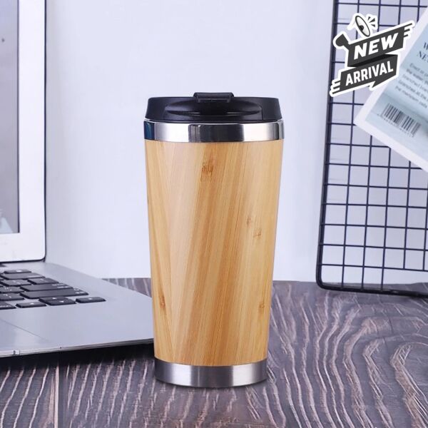 Bamboo Cup with Lid Thumbnail