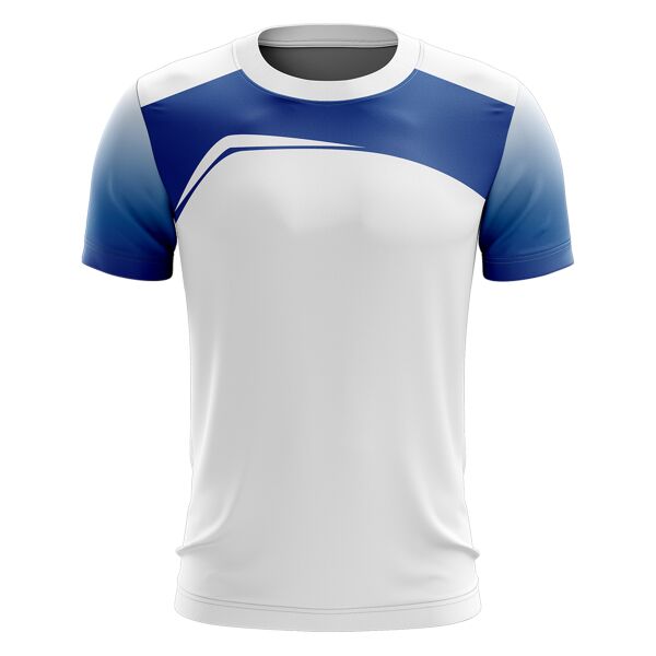 White Body Design Combination Full Print Sublimation Roundneck Shirt Thumbnail