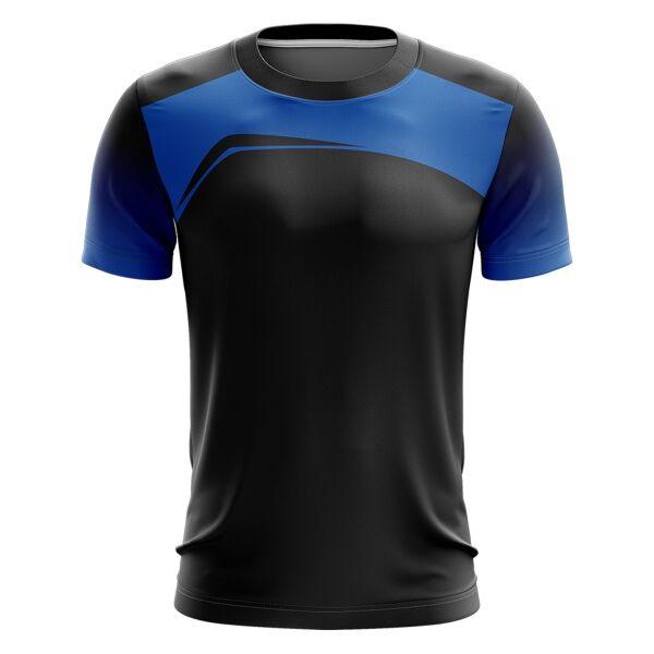 Black Body Design Combination Full Print Sublimation Roundneck Shirt Thumbnail