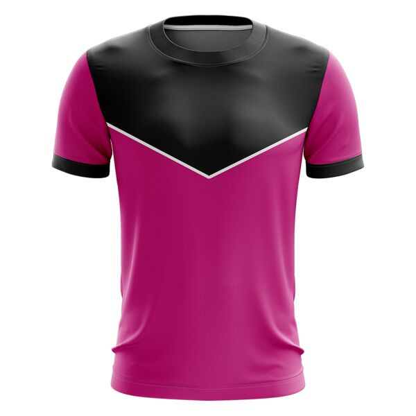 Black Body Design Combination Full Print Sublimation Roundneck Shirt Thumbnail