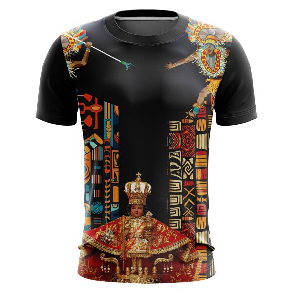 Sinulog Festival Half Bleed Roundneck Shirt Thumbnail