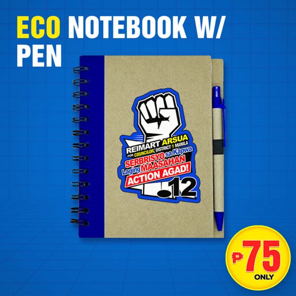Eco Notebook w/ Pen Thumbnail