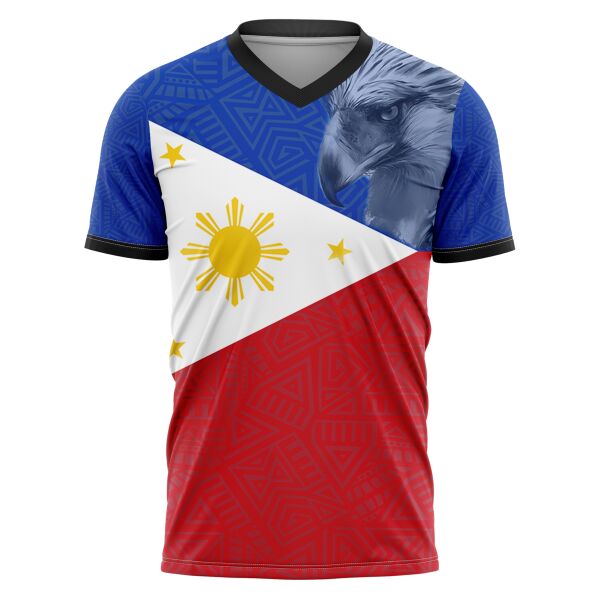 Philippine Design V-Neck Shirt Full Print Sublimation Thumbnail