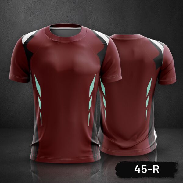 Sports Jersey Uniform Roundneck Full Print Sublimation Shirt Thumbnail