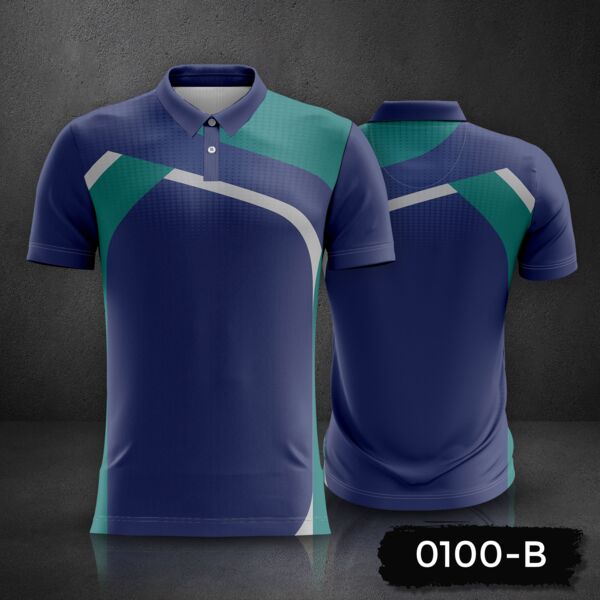 Esport Jersey Uniform Polo Shirt Full Print Sublimation Thumbnail