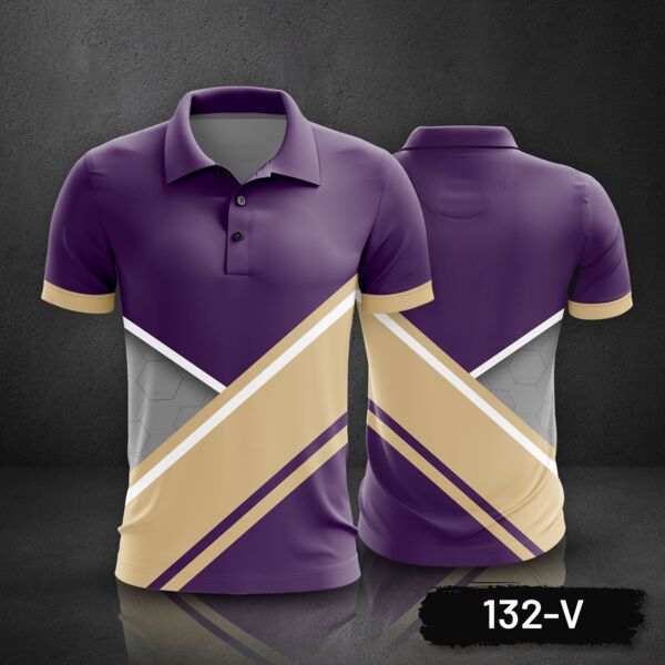 Premium Vector Design Polo Shirt Full Print Sublimation Thumbnail