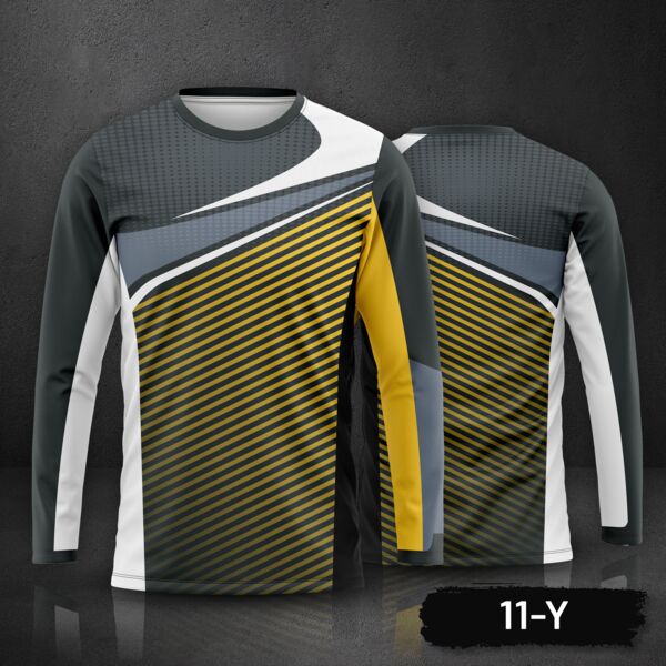 Premium Vector Linear Design Long Sleeve Full Print Sublimation Thumbnail