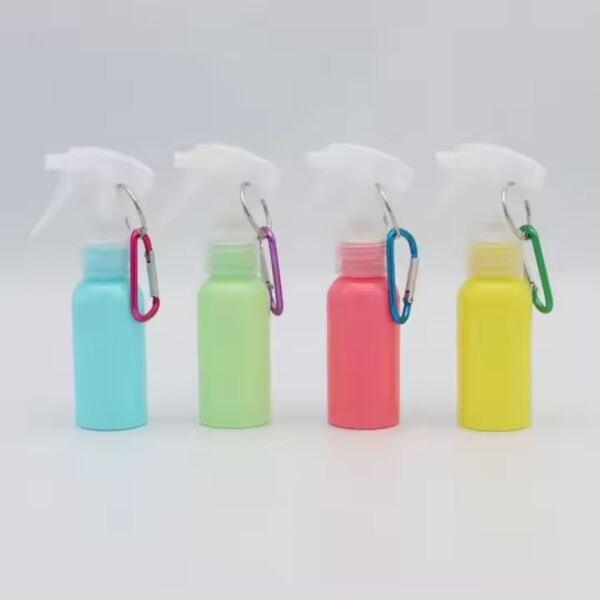 50ml Solid Colored Plastic Bottle w/ Trigger Spray and Hook Thumbnail
