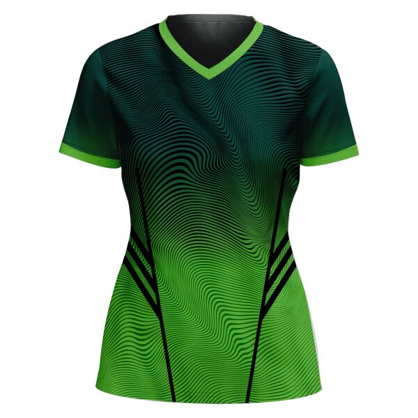 V-neck Volleyball Jersey Full Print Sublimation Thumbnail