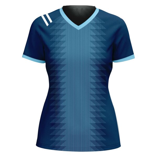 V-neck Volleyball Jersey Full Print Sublimation Thumbnail