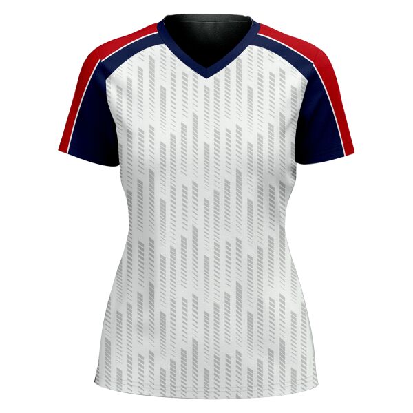 V-neck Volleyball Jersey Full Print Sublimation Thumbnail