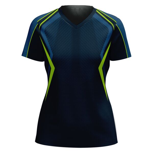 V-neck Volleyball Jersey Full Print Sublimation Thumbnail