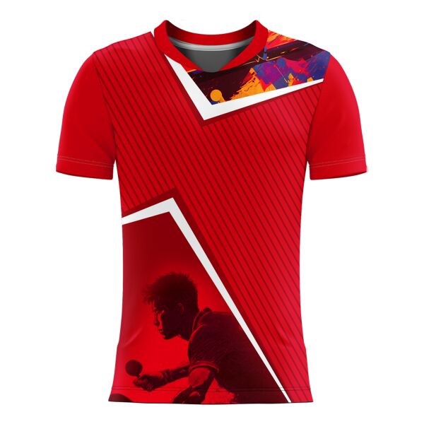 Table Tennis Jersey Full Print Sublimation Shirt Thumbnail