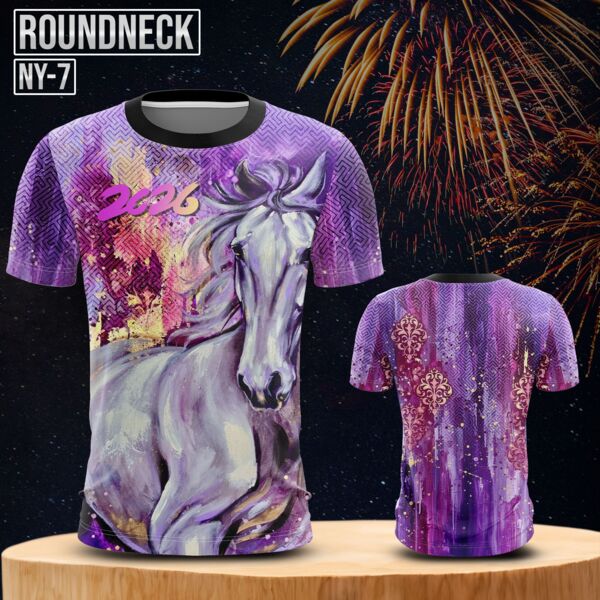 Year of the Horse New Year Shirt Full Print Sublimation Thumbnail