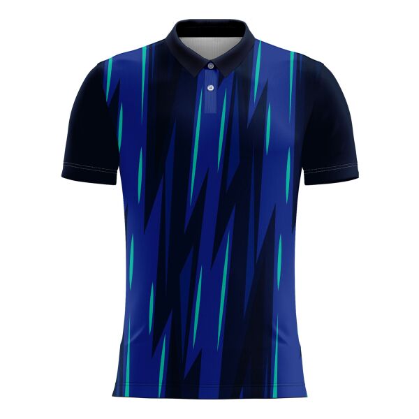 Pickleball Jersey Uniform Full Print Sublimation Polo Shirt Thumbnail